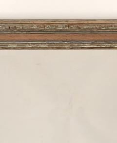 Weathered Late Victorian Carved Wood Frame Mirror Probably English - 3812163