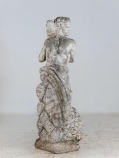 Weathered Stone Hercules Garden Statue France Mid 20th C  - 4562270