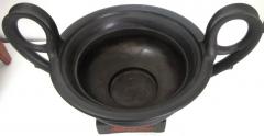 Wedgwood Black Basalt and Rosso Antico Bough Pot - 320534