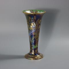 Wedgwood Fairyland Lustre Butterfly Women Trumpet Vase - 3943087