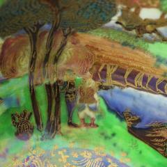 Wedgwood Fairyland lustre Woodland Bridge Imperial Bowl - 3646941