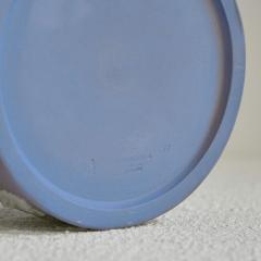 Wedgwood Jasperware Lidded Box with Blue and White Decor - 4608892