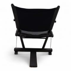 Weish upl Workshops String Leather Chair Postmodern 1980 - 4741269