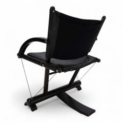 Weish upl Workshops String Leather Chair Postmodern 1980 - 4741270