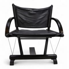 Weish upl Workshops String Leather Chair Postmodern 1980 - 4741272