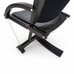 Weish upl Workshops String Leather Chair Postmodern 1980 - 4741276