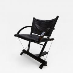 Weish upl Workshops String Leather Chair Postmodern 1980 - 4741402