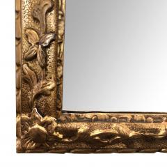 Well carved English George II Style Giltwood Mirror with Dramatic Crest - 1968428