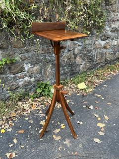 Wendell Castle MID CENTURY ORGANIC MODERNIST WOOD ADJUSTABLE MUSIC STAND WITH FOUR FOOTED BASE - 3355483