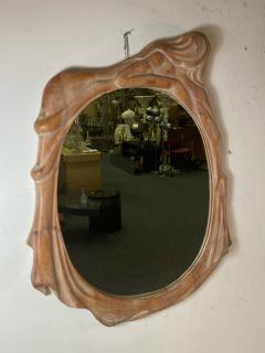 Wendell Castle MODERNIST ORGANIC SCULPTURAL CARVED MIRROR - 2091131