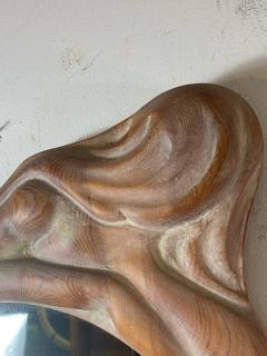 Wendell Castle MODERNIST ORGANIC SCULPTURAL CARVED MIRROR - 2091132