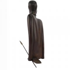 Werkst tte Hagenauer Elegent Hagenauer Werkst tte African Warrior Sculpture - 4609443
