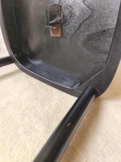 Werner Max Moser Set of Four Black Moser 1 250 Wooden Dining Chairs Werner Max Moser Design - 4827803