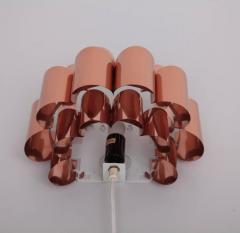 Werner Schou Pair of Copper Sconces of Wall Lights by Werner Schou - 560391