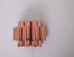 Werner Schou Pair of Copper Sconces of Wall Lights by Werner Schou - 560392