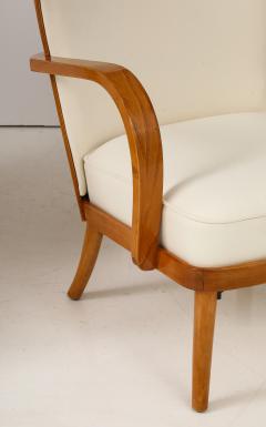 Werner West A Pair of Werner West Open Armchairs Circa 1930s - 3614951