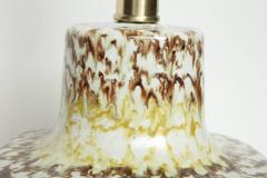West German Mottled Glazed Lamps - 792027