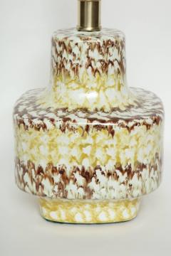 West German Mottled Glazed Lamps - 792028