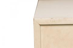 West Michigan Furniture Company American Mid Century White Lacquered Campaign De - 4633847