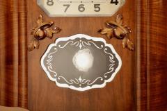 Westminster Girod Carillon Walnut Rosewood Wall Clock French - 3328208