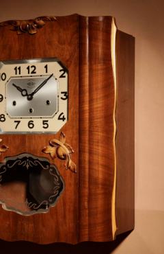 Westminster Girod Carillon Walnut Rosewood Wall Clock French - 3328225