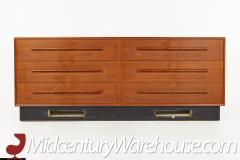 Westnofa Mid Century Teak 6 Drawer Lowboy Dresser - 2361520