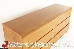 Westnofa Style Mid Century Teak 6 Drawer Lowboy Dresser - 2358684