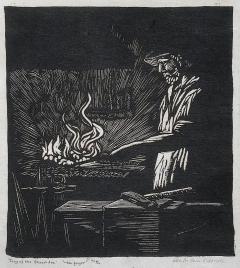 Wharton Esherick Song of the Broad Axe The Forger 1924 - 16561