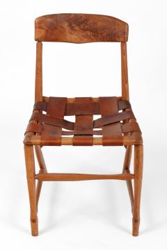 Wharton Esherick Wharton Esherick Ash Hickory Leather Hammer Handle Chair - 1087230