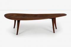 Wharton Esherick Wharton Esherick Large Sculpted Walnut Coffee Table - 2796232