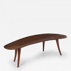 Wharton Esherick Wharton Esherick Sculpted Walnut Coffee Table - 3854942