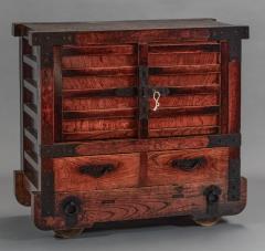 Wheel Tansu Chest - 3718384