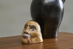 Whimsical Studio Pottery Phantasy Head 1970s - 4468037