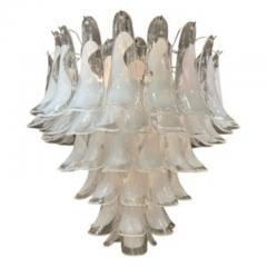White Calla Lilies Lamp in Murano Glass - 4494321