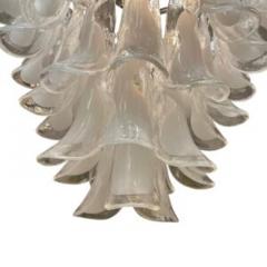 White Calla Lilies Lamp in Murano Glass - 4494322