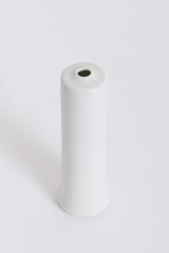 White Ceramic Bud Vase by Pierre Devie B 1938  - 4497601