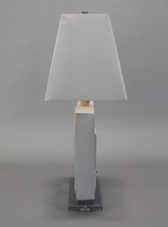 White Ceramic Lamp - 4001523