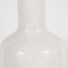 White Crackle Lamp with Long Neck - 216715
