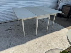 White Drop Leaf Table - 4215299