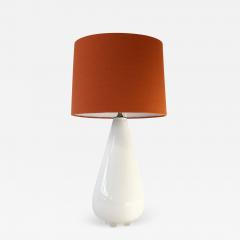White Glass Table Lamp - 1913254