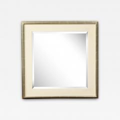 White Gold Gesso Mirror - 3467107