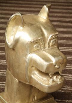 White Gold Gilded Sculpture - 1192643