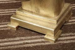 White Gold Gilded Sculpture - 1192651