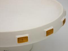 White Gold Toggle Footed Serving Bowl or Platter Handley Drive Portugal 2016 - 4813434