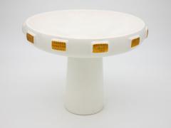 White Gold Toggle Footed Serving Bowl or Platter Handley Drive Portugal 2016 - 4817373