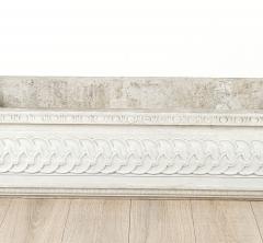 White Marble Carved Classical Rectangular Basin 19th Century or Earlier - 3493854