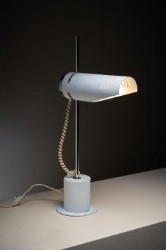White Metal Directional Table Lamp attributed 1970s - 4499162