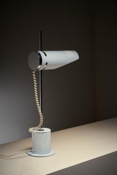 White Metal Directional Table Lamp attributed 1970s - 4499163