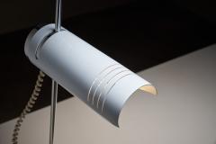 White Metal Directional Table Lamp attributed 1970s - 4499165