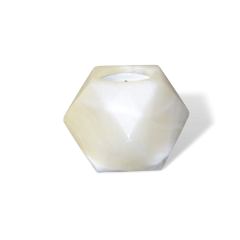White Onyx Candle Holder - 2281770